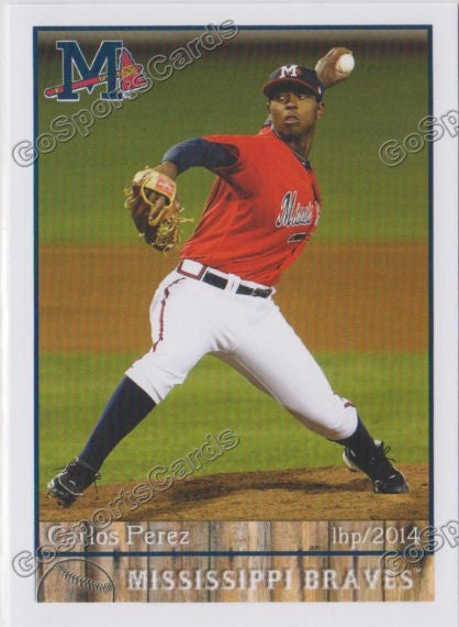 2014 Mississippi Braves Carlos Perez