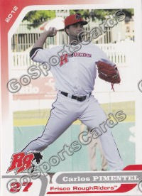 2012 Frisco RoughRiders Carlos Pimentel