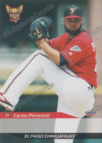 2016 El Paso Chihuahuas Carlos Pimentel