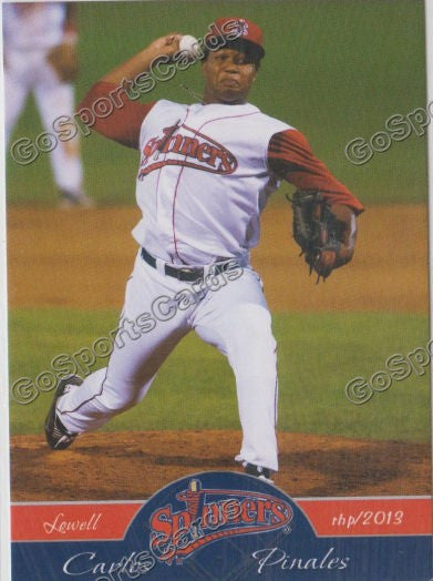 2013 Lowell Spinners Carlos Pinales