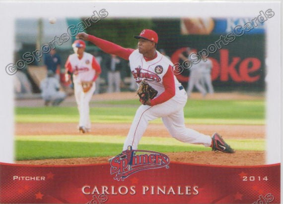 2014 Lowell Spinners Carlos Pinales