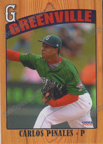 2017 Greenville Drive 2015 ReIssue Carlos Pinales