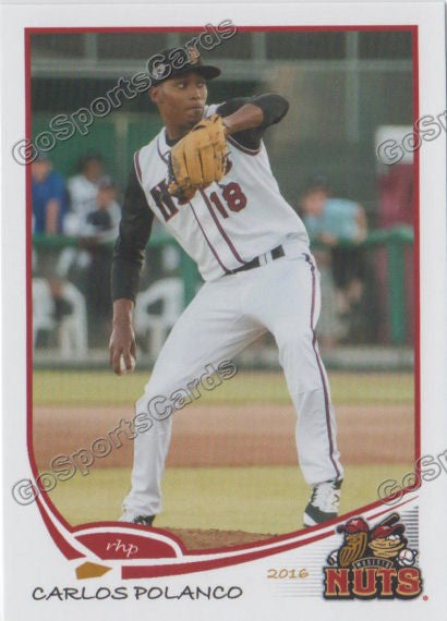 2016 Modesto Nuts Carlos Polanco