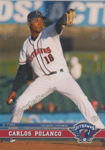 2017 Lancaster JetHawks Carlos Polanco