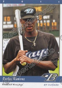 2011 Bluefield Blue Jays Carlos Ramirez
