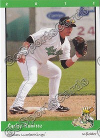2011 Clinton LumberKings Carlos Ramirez