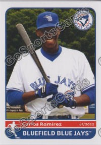 2012 Bluefield Blue Jays Carlos Ramirez