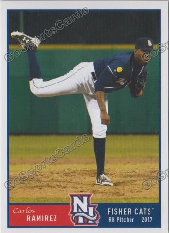 2017 New Hampshire Fisher Cats Carlos Ramirez