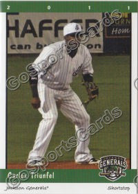 2011 Jackson Generals Carlos Triunfel