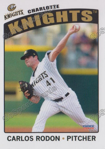 2015 Charlotte Knights Carlos Rodon