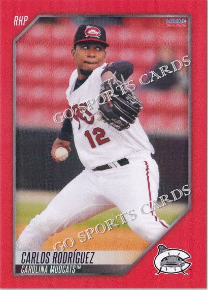 2022 Carolina Mudcats Carlos F Rodriguez