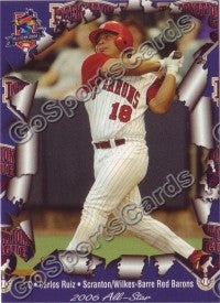 2006 International League All-Stars Choice Carlos Ruiz