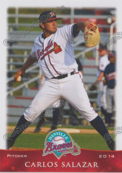 2014 Danville Braves Carlos Salazar