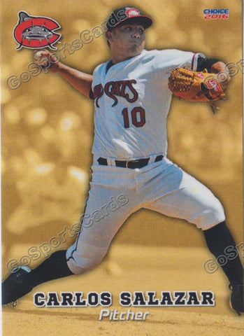 2016 Carolina MudCats Carlos Salazar
