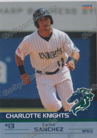 2013 Charlotte Knights Carlos Sanchez