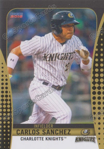 2016 Charlotte Knights Carlos Sanchez