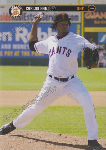 2019 San Jose Giants Carlos Sano