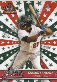 2012 Great Lakes Loons All Time Greats Carlos Santana