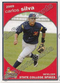 2009 State College Spikes Carlos Silva