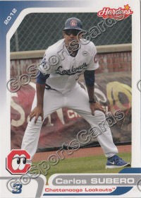 2012 Chattanooga Lookouts Carlos Subero
