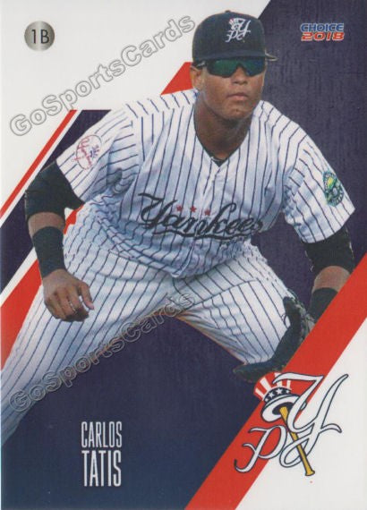 2018 Pulaski Yankees Carlos Tatis