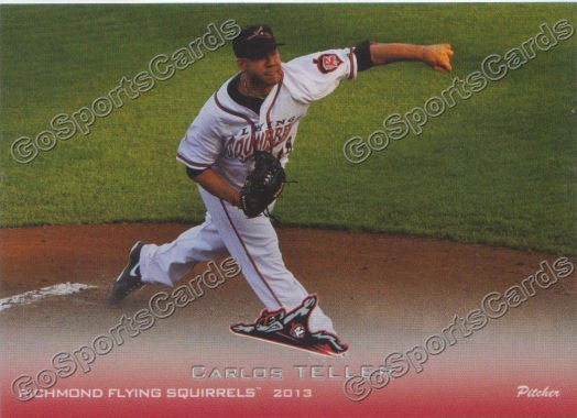 2013 Richmond Flying Squirrels Carlos Teller