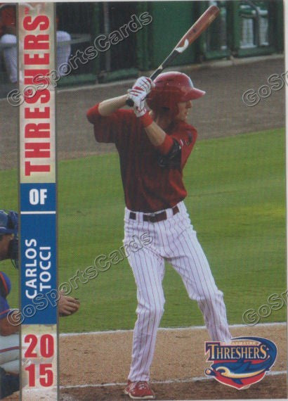 2015 Clearwater Threshers Carlos Tocci