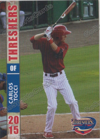 2015 Clearwater Threshers Carlos Tocci