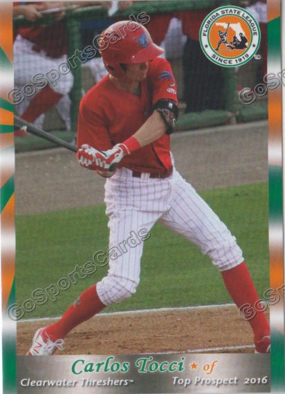 2016 Florida State League Top Prospect FSL Carlos Tocci