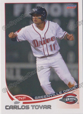 2017 Greenville Drive Carlos Tovar