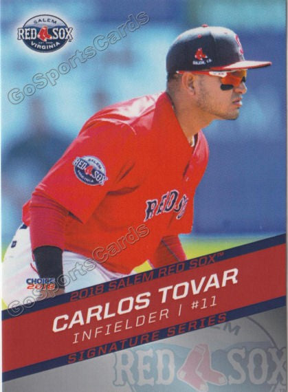 2018 Salem Red Sox Carlos Tovar