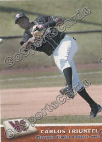 2007 Wisconsin Timber Rattlers Carlos Triunfel