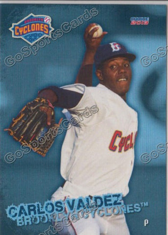 2013 Brooklyn Cyclones Carlos Valdez