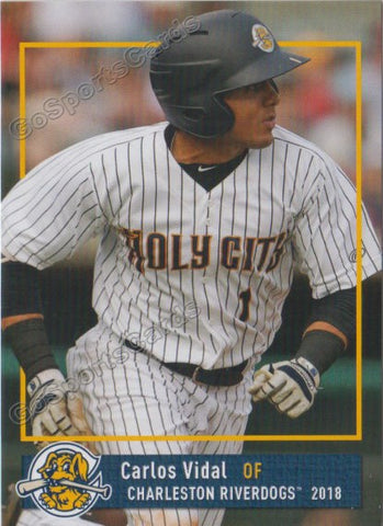 2018 Charleston RiverDogs Carlos Vidal