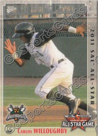 2011 South Atlantic League Southern All Star Carlos Willoughby
