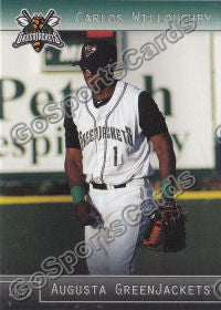 2012 Augusta GreenJackets Carlos Willoughby