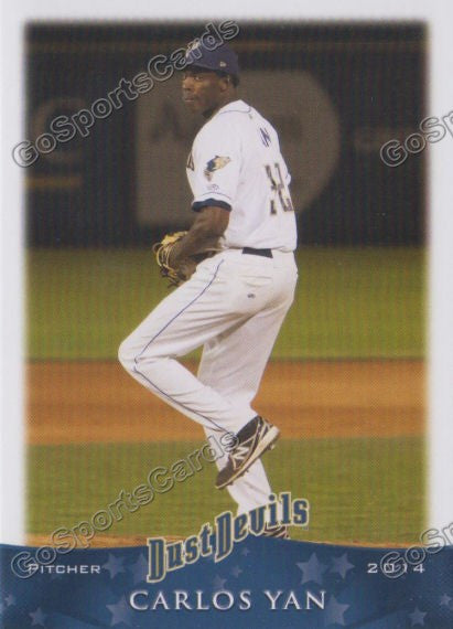2014 Tri City Dust Devils Carlos Yan