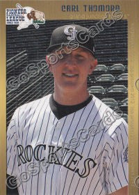 2012 Pioneer League Top Prospects Carl Thomore