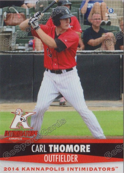 2014 Kannapolis Intimidators Carl Thomore