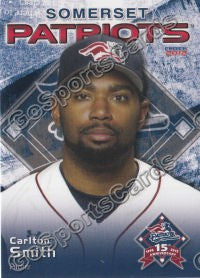 2012 Somerset Patriots Carlton Smith