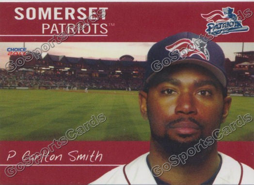 2013 Somerset Patriots Carlton Smith
