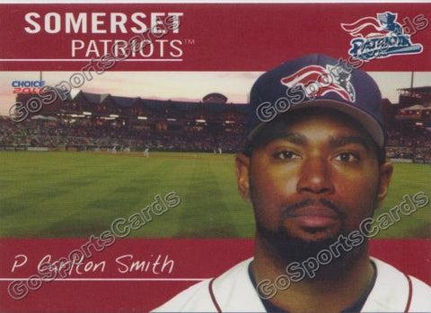 2013 Somerset Patriots Carlton Smith