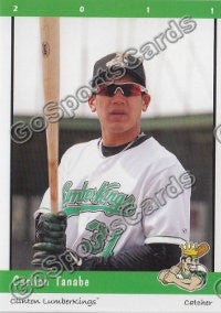 2011 Clinton LumberKings Carlton Tanabe