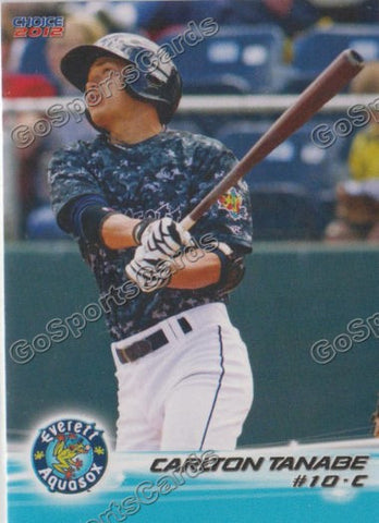 2012 Everett AquaSox Carlton Tanabe