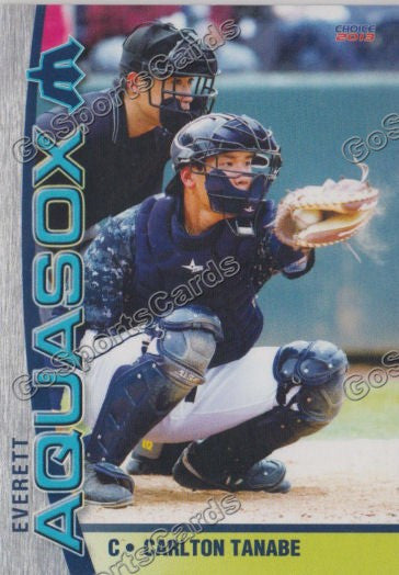 2013 Everett AquaSox Carlton Tanabe