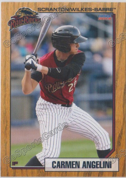 2014 Scranton Wilkes Barre Railriders Carmen Angelini
