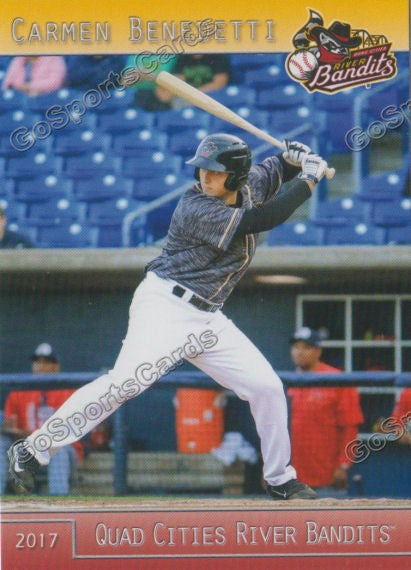 2017 Quad Cities River Bandits Carmen Benedetti
