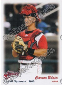 2010 Lowell Spinners Update Carson Blair
