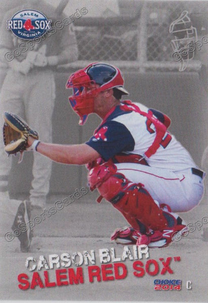 2014 Salem Red Sox Carson Blair