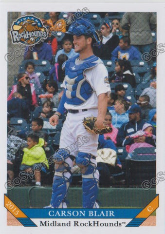2015 Midland RockHounds Carson Blair